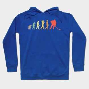 Ice Hockey Human Evolution 1 Hoodie